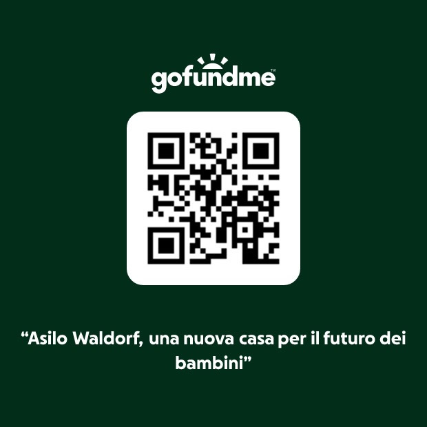 QR code della raccolta fondi GoFundMe